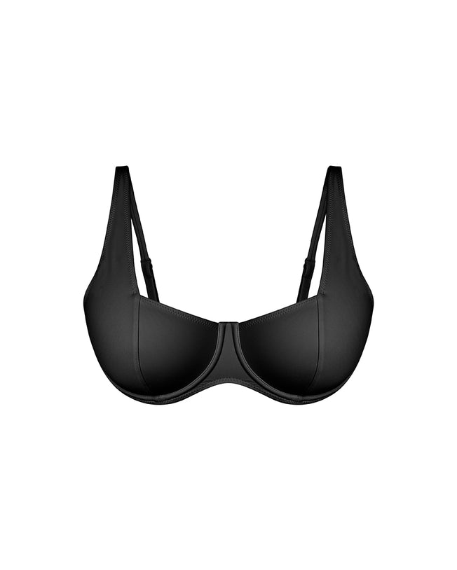 Balconette Bikini Set - Black