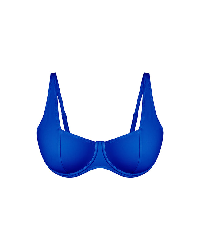 Balconette Bikini Set - Royal Blue