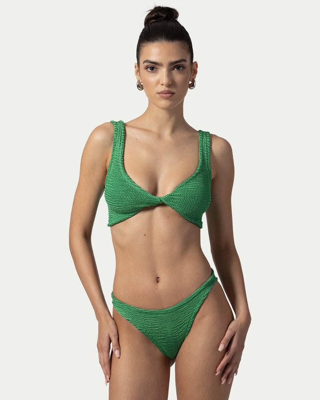 Donika Emerald Two-Piece Bikini Set