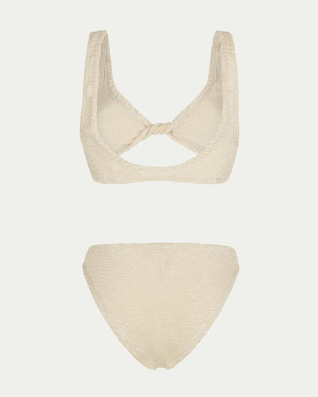 Donika Two-Piece Ivory Bikini Set