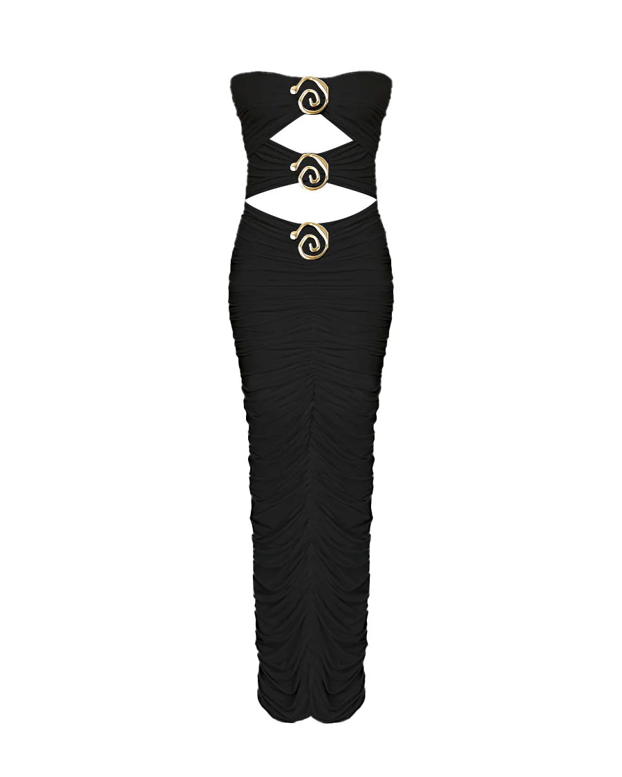 plus women maxi dresses Rope Maxi Dress Plus Size 3x