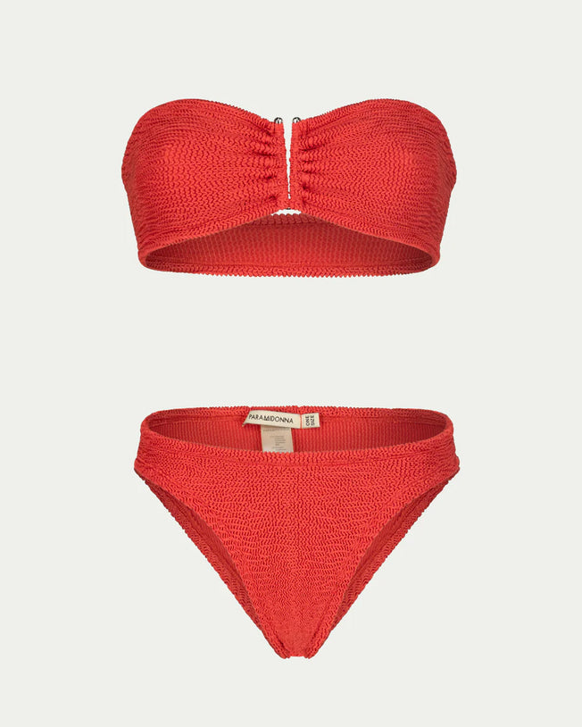 Frida Watermelon Two Piece Bikini Set in Red