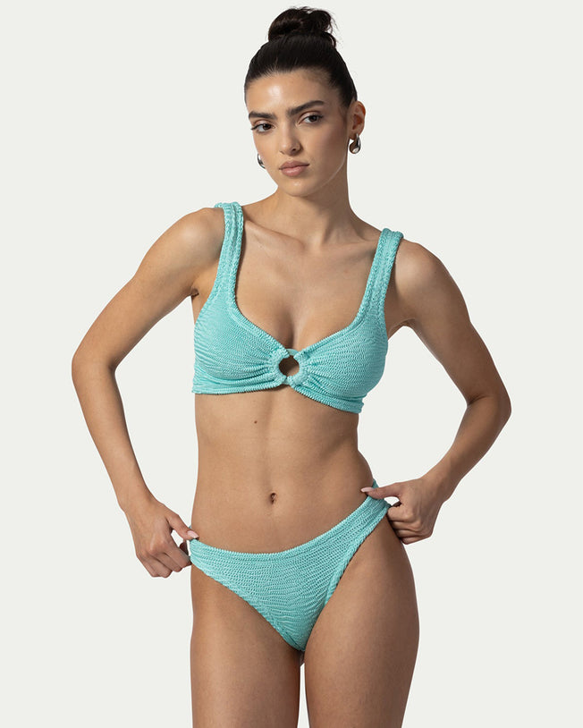 Irina Aquamarine Two-Piece Bikni Set