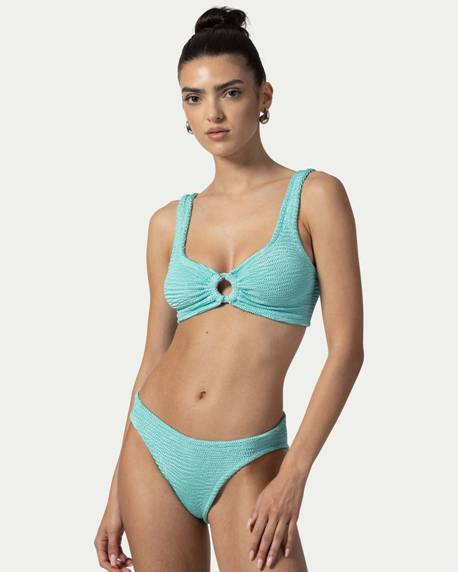 Irina Aquamarine Two-Piece Bikni Set