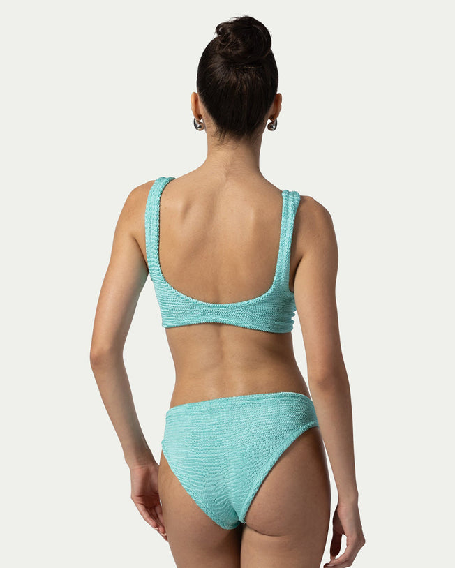 Irina Aquamarine Two-Piece Bikni Set