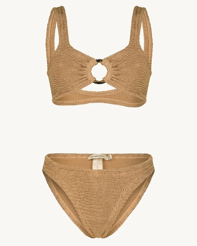 Irina Camel Two-Piece Bikini Set