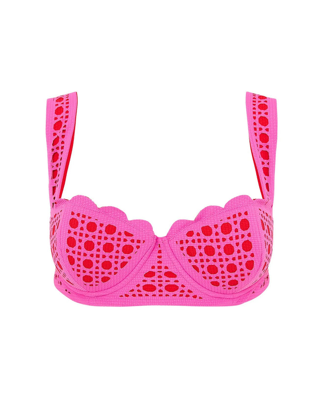 North Top & High Antibes Bottom Laser Cut Set in Orchid Cane