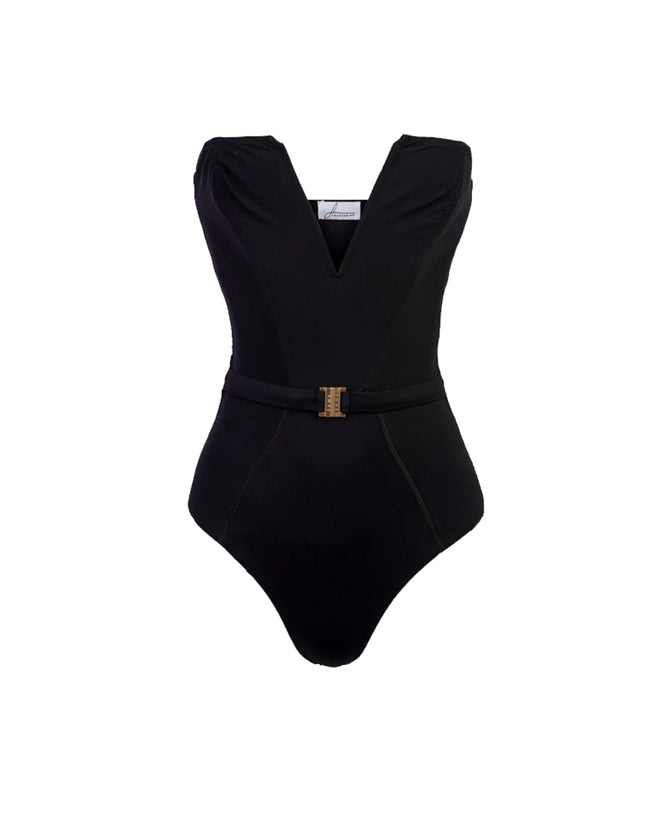 The Victory Body-Contouring One Piece Black