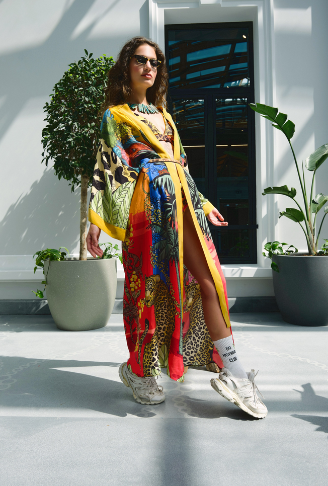 Jilda-Odette Kimono-Multicolor