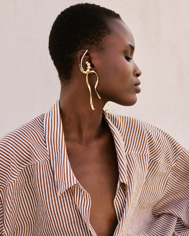 Aetheras Earrings Gold
