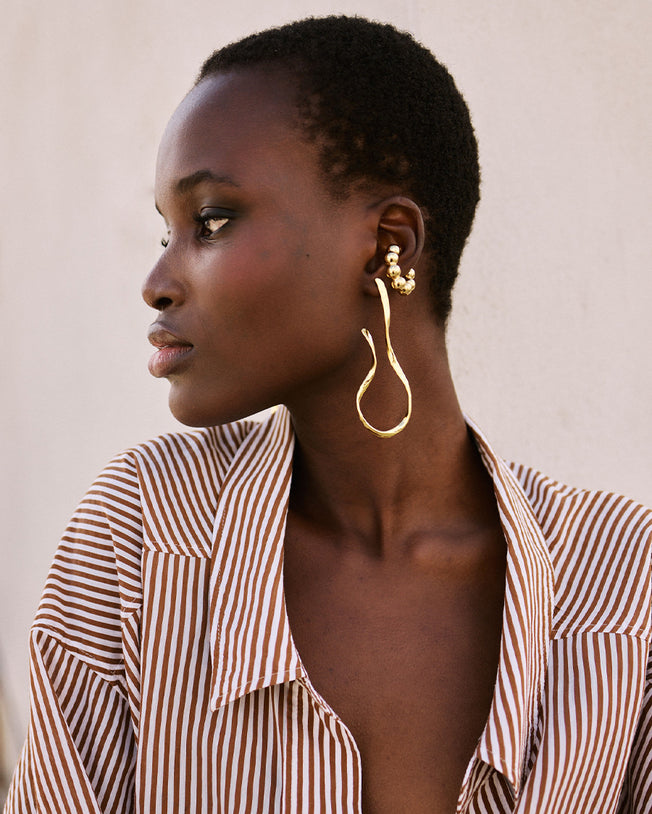 Aetheras Earrings Gold