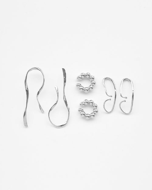 Aetheras Earrings Silver