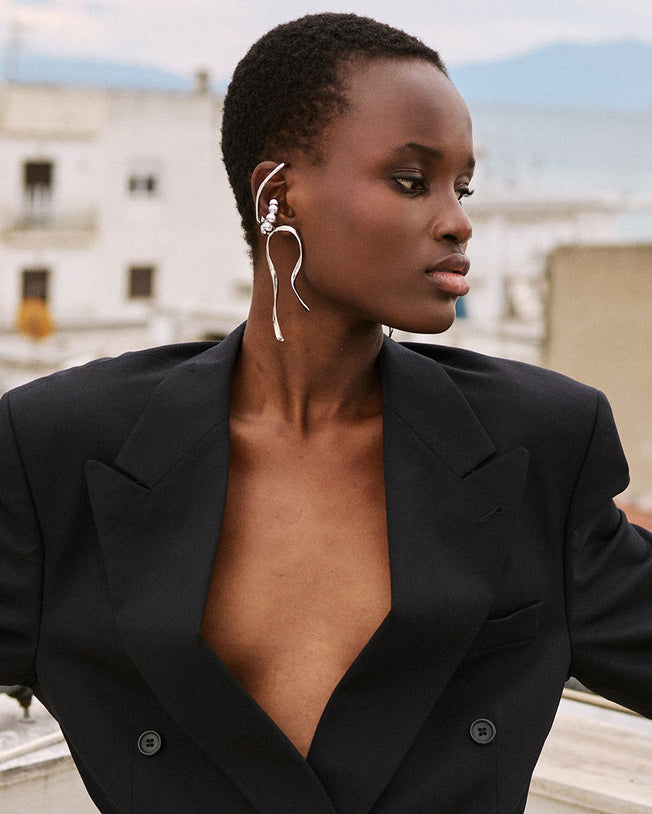 Aetheras Earrings Silver