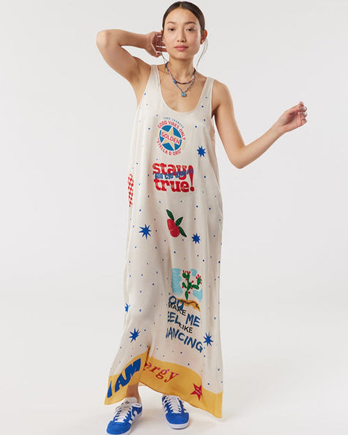 Allison sleeveless dress-nautical