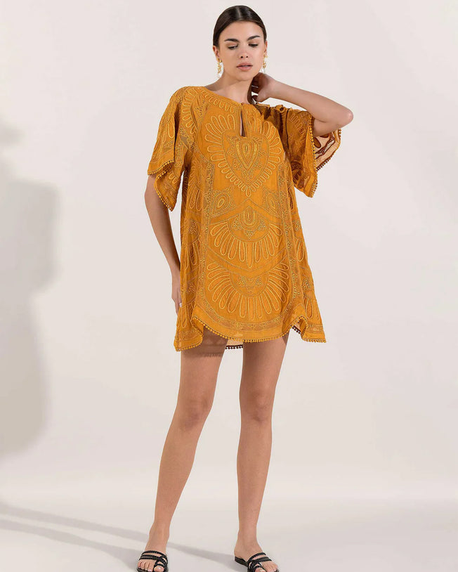 Allure Dress Golden Oak