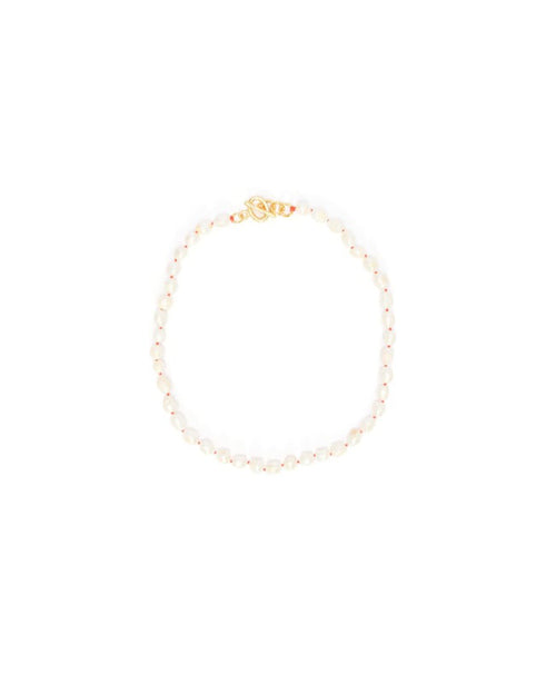 Amour Pearl Drop Pink Necklace
