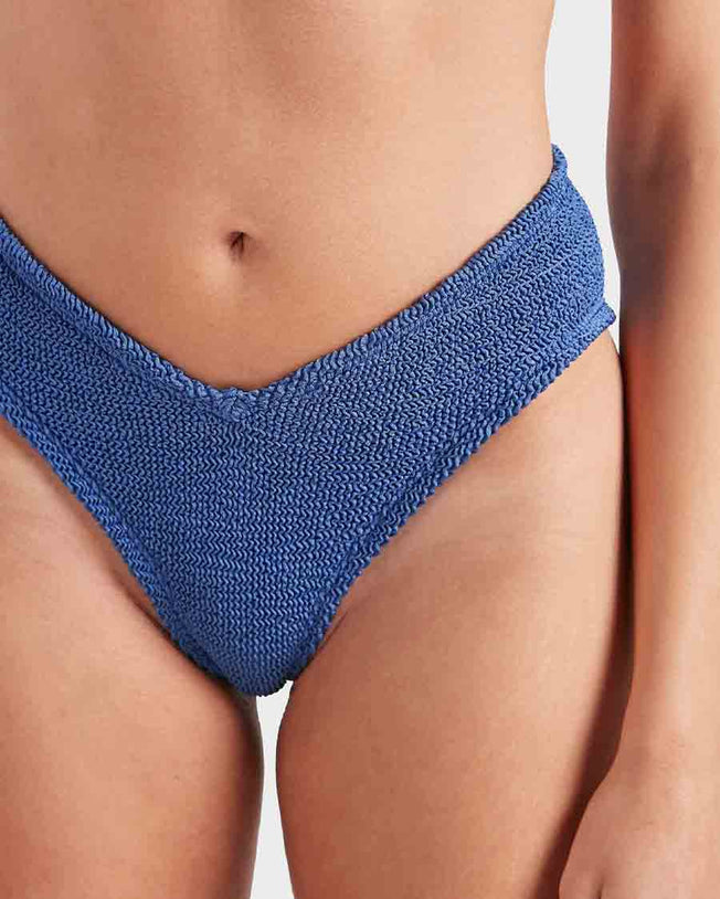 Angel Metallic Denim Bikini Set