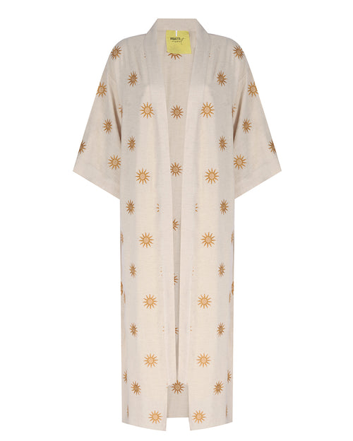 Annona Beige Kimono