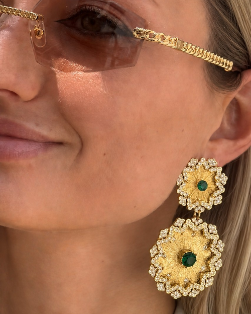 Aurelia Emeraude Earrings