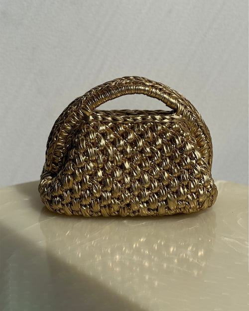Basket Bag Gold