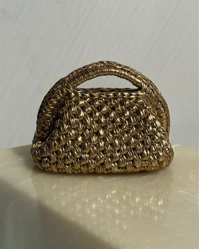 Basket Bag Gold