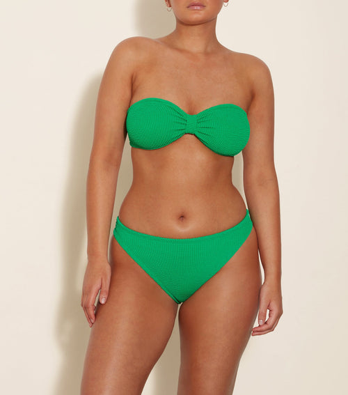 Jean Bikini Crinkle Emerald