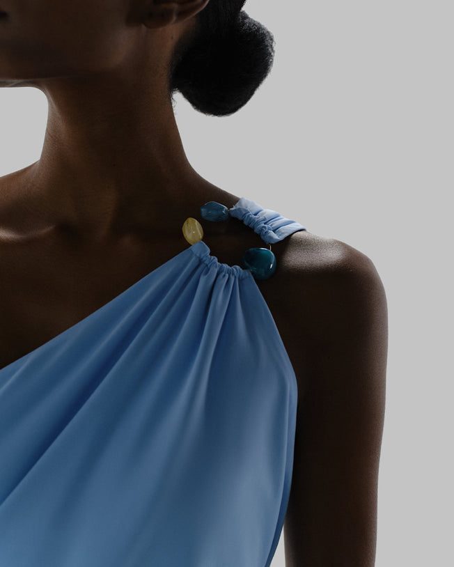 Canoa Maxi Dress - Cielo De Puna