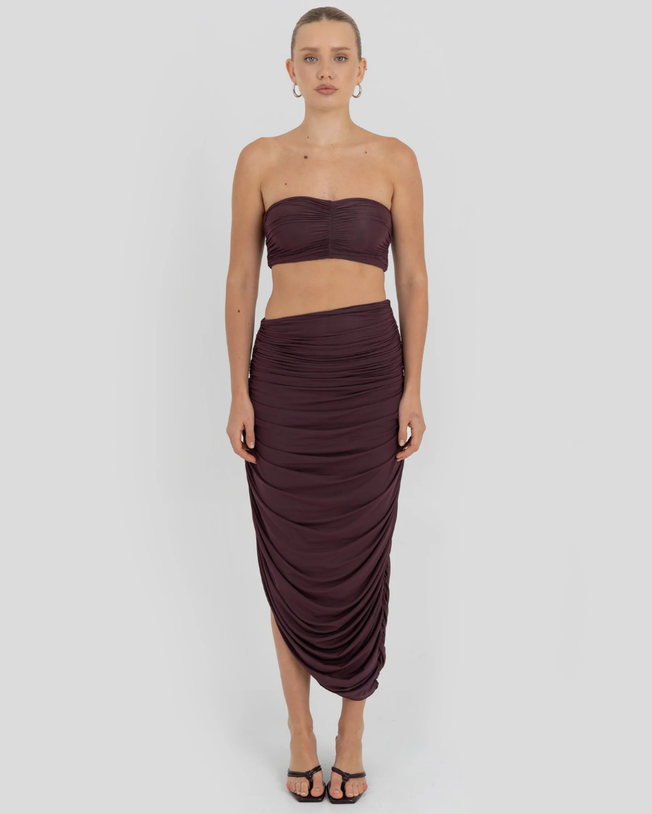 Caro Top and Skirt in Fig
