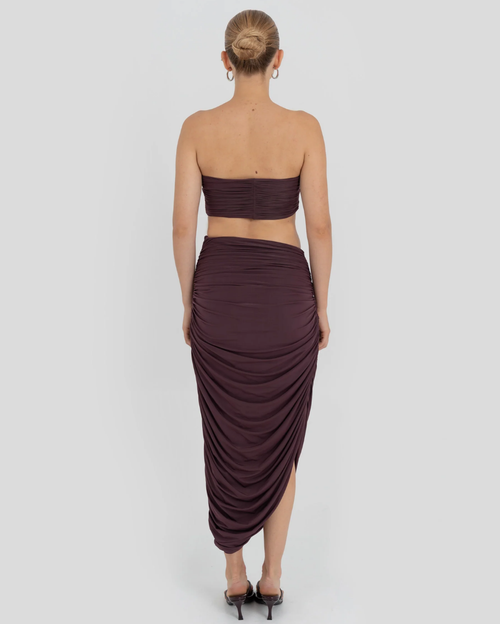 Caro Top and Skirt in Fig