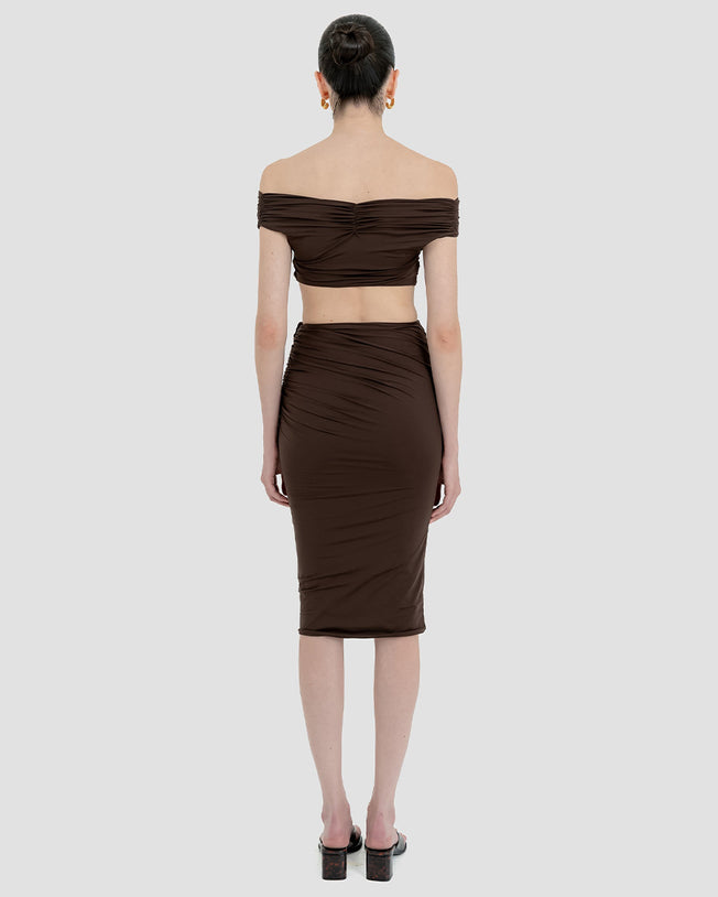 Caro Top and Skirt in Fig