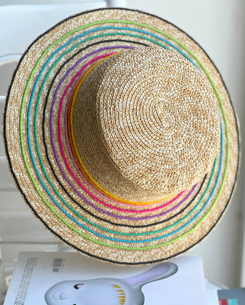 Chapeau De Paille Brise Arcen-Ciel
