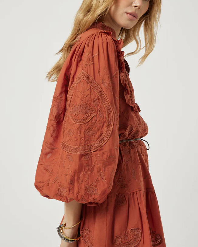 Chaskav Mini Dress Arabian Spice