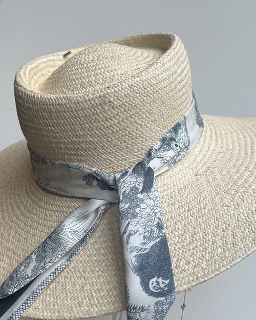Chris Gambler New Beige Panama Hat