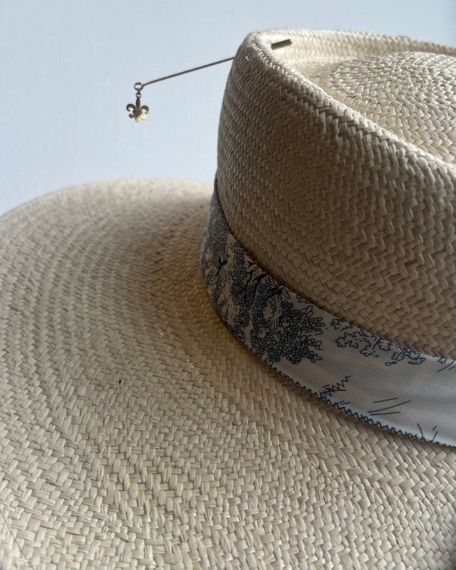 Chris Gambler New Beige Panama Hat
