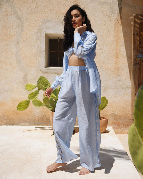 Costume Sierra Shirt and Pant Set Lagoon
