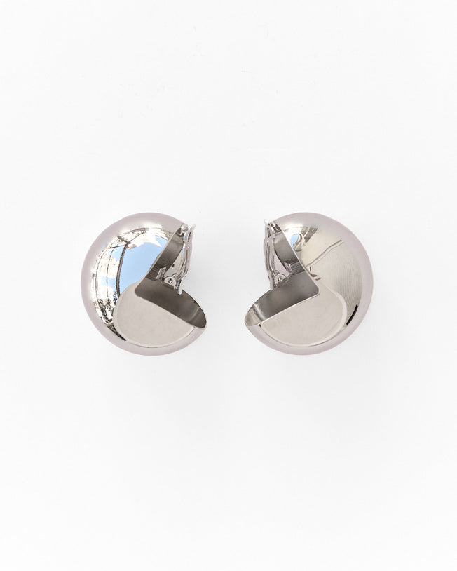 Cyclone Earrings Silver