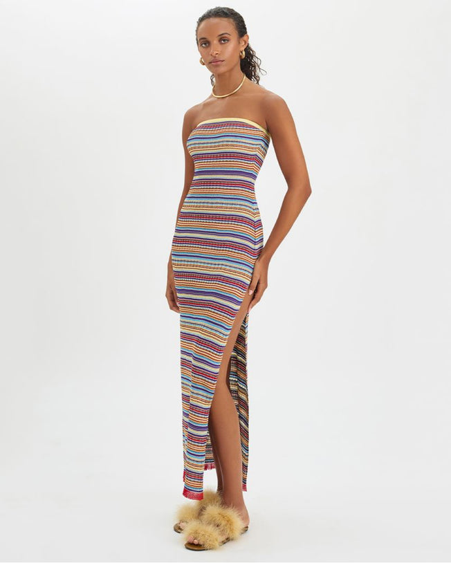 Dani Maxi Dress Berry Fig