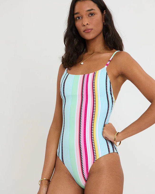 Elene One-Piece Swimsuit in Beali Festival