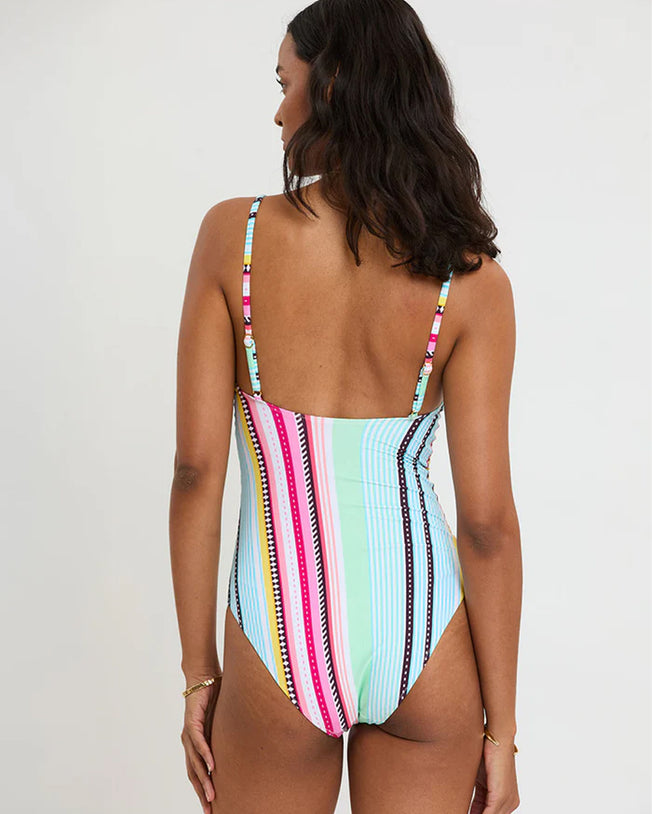 Elene One-Piece Swimsuit in Beali Festival