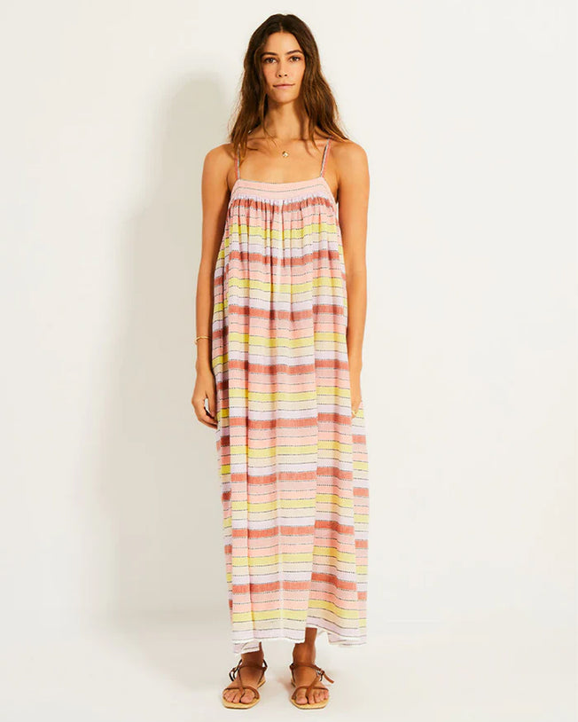 Eda Slip Long Dress Meskel Citron