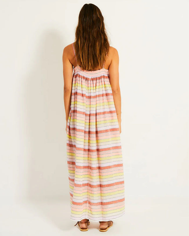 Eda Slip Long Dress Meskel Citron