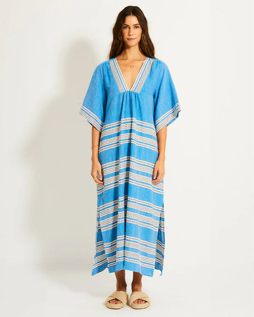 Edna V-Neck Long Dress Amira Baltic