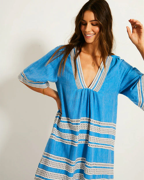 Edna V-Neck Long Dress Amira Baltic