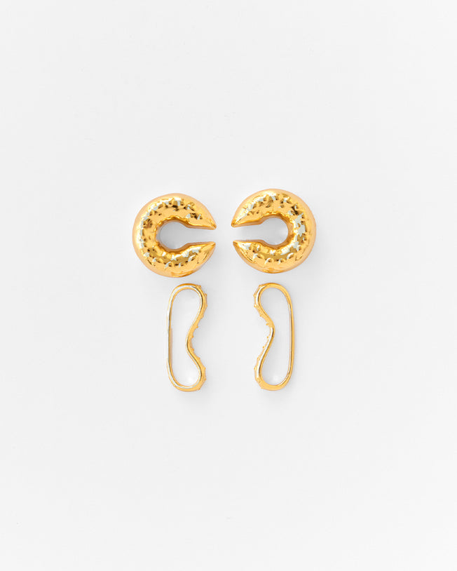 Elf Earrings Gold
