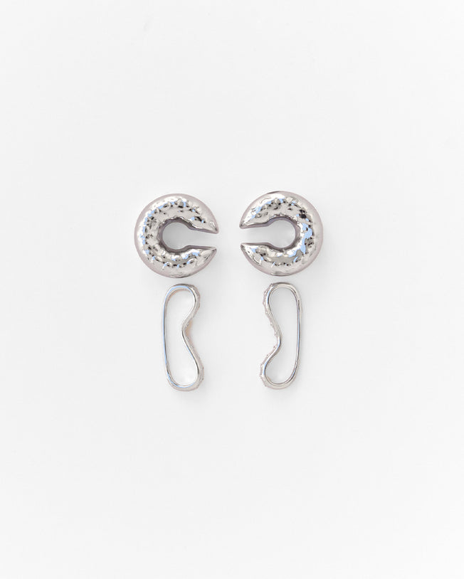 Elf Earrings Silver