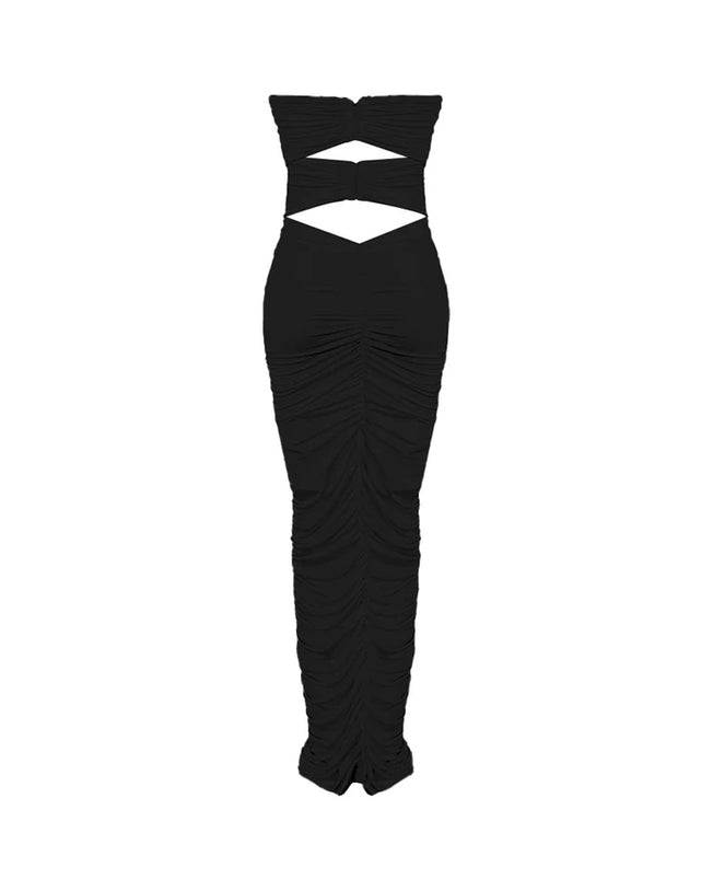 Elysia Maxi Dress Balck