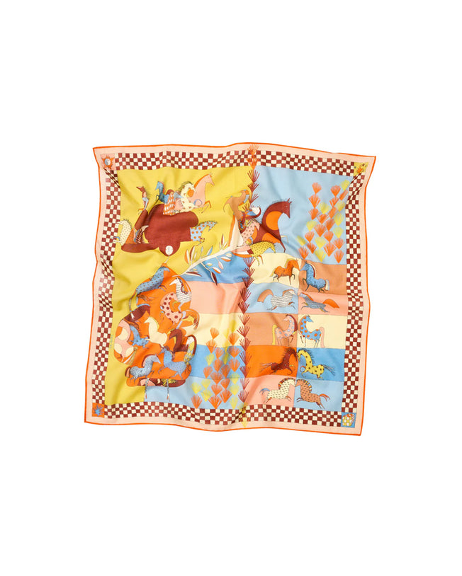 Equine Harmony Printed Cotton Bandana 55cm