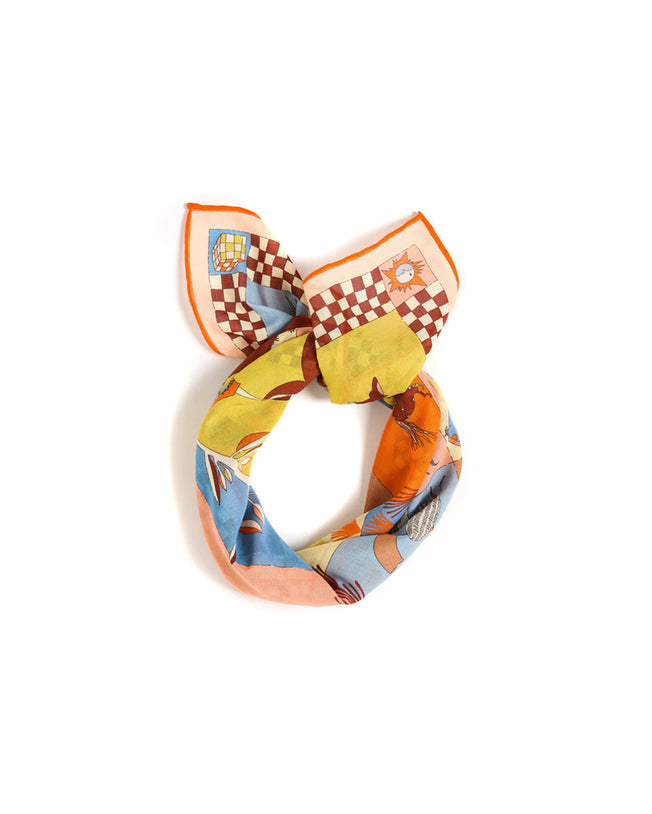 Equine Harmony Printed Cotton Bandana 55cm
