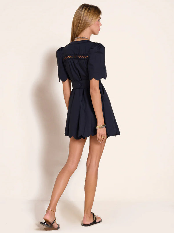 Euphoria Short Dress Onyx Black
