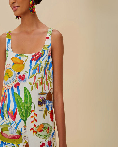 Fresh Table Off-White Mini Dress Sleeveless